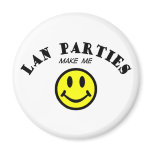 MMS: Lan Parties Fridge Magnet
