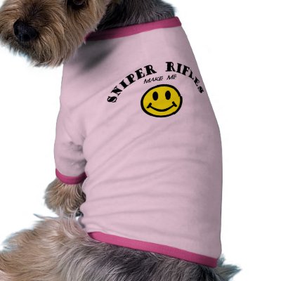 MMS: Sniper Rifles Dog Tee by nakedzealot