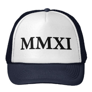 Roman Numerals Hats | Zazzle