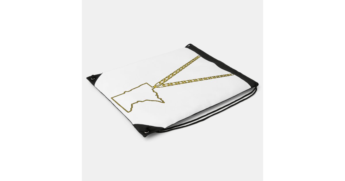 MN Represent! Drawstring Bag Zazzle