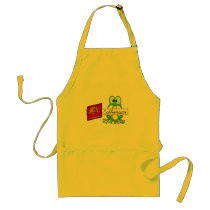 Mo's Coffee house Logo aprons
