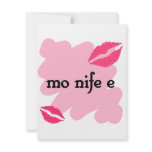 mo nife e - Yoruba I love you Personalized Invite