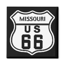 MO US ROUTE 66 magnets