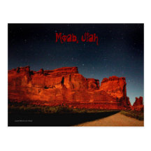 Moab, Utah Postcard