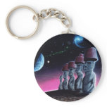 Moai keychains
