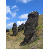 Moai on Easter Island Acrylic Cut Out