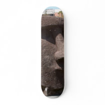 Moai Statue At The La Natural History Museum skateboards by lifesphere Moai Statue At The La Natural History Museum skateboards