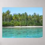 Moana Lagoon on Moorea Poster