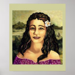 Moana Lisa (detail) Poster