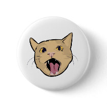 MOAR cat Pinback Button