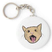 MOAR cat Key Chain