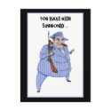 Mob Boss Murder Mystery Invitation Postcard by floatinglemons Mob Boss Murder Mystery Invitation Postcard