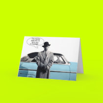 Mob greeting card cards