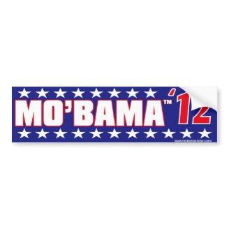 MO'BAMA 12 B BUMPER STICKER