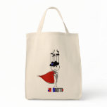 Mobbette Grocery Tote Canvas Bag