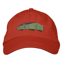Mobile Home embroidered hats by ZazzleEmbroidery Mobile Home embroidered hats
