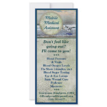Mobile Medical Assistant Rack Cards