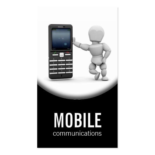 Mobile Phone Business Card