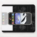 mobile phone text message Happy Birthday mousepads