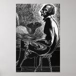 Moby Dick Ahab posters