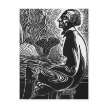 Moby Dick Captain Ahab Post Cards