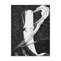Moby Dick Rising Postcard
