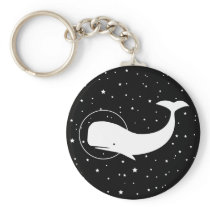 Moby in Space Key Chains