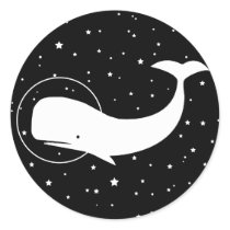 Moby in Space Stickers