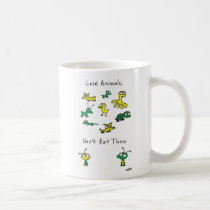 Moby's Love Animals, Don't Eat Them Mug