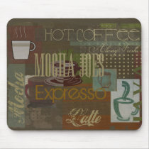 Mocha Joes Cafe Sign mousepads by MotorCityThreads Mocha Joes Cafe Sign mousepads