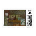 Mocha Joes Cafe Sign postage