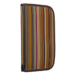 Mocha Stripes Smartphone Folio Planners