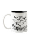 Mocha Swirls of Looove mugs