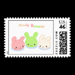 Mochi Bunnies Trio Stamp