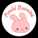 Mochi Bunny Sticker stickers