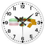 Mochi Lovers Rice Cakes Kitchen Clock w/Minutes