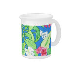Mock Orange and Weigelia Pitcher or Jug,