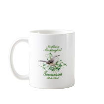 Mockingbird Tennessee State Bird Coffee Mugs