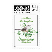 Mockingbird Tennessee State Bird Postage Stamp