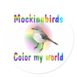 Mockingbirds Color My World stickers