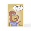 Moco Birthday Card