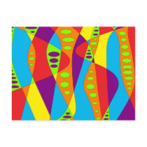 Mod Abstract Postcards