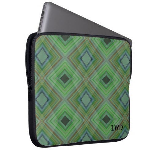 Mod Argyle Laptop Sleeve Electronics Sleeve