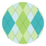 Mod Argyle Stickers