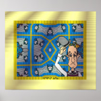 Mod Art Series - Iris Bloomfield 004b Poster