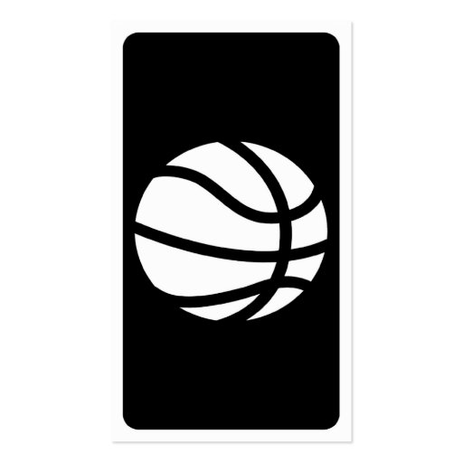 mod basketball business card templates (back side)