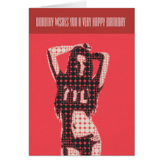 Bikini Birthday Cards Greeting Photo Cards Zazzle