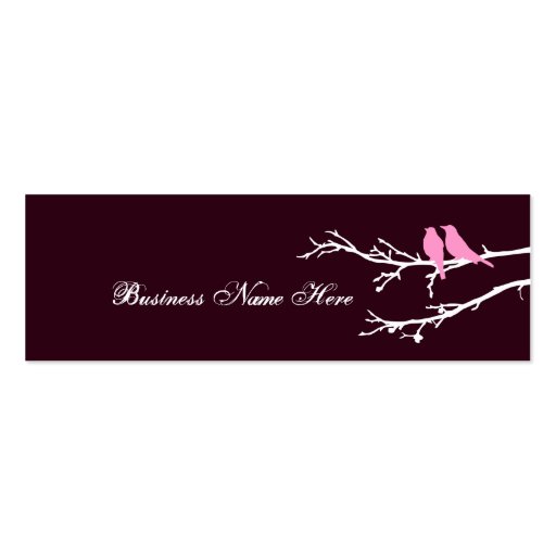 mod birds business card