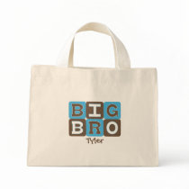 MOD Blocks Big Bro - Blue & Brown Personalized Bags