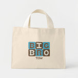 MOD Blocks Big Bro - Blue & Brown Personalized Bags